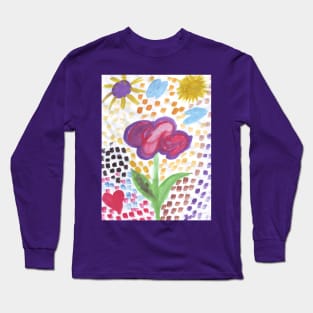 sunny flower Long Sleeve T-Shirt